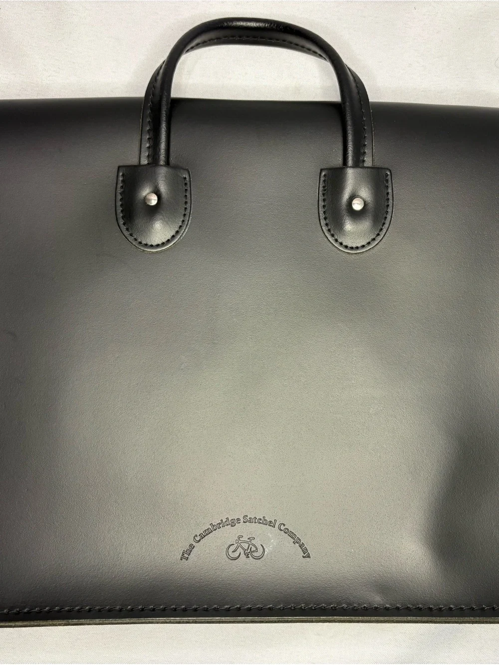 Cambridge Satchel Co Black Leather Music Case NEW Medical Doctor MD Gift